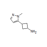 3-(1-Methyl-5-pyrazolyl)cyclobutanamine