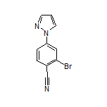 2-Bromo-4-(1H-pyrazol-1-yl)benzonitrile