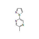 2-Methyl-5-(1H-pyrazol-1-yl)pyrazine