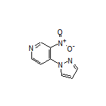 3-Nitro-4-(1H-pyrazol-1-yl)pyridine