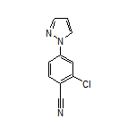 2-Chloro-4-(1H-pyrazol-1-yl)benzonitrile