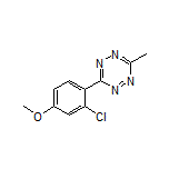 3-(2-Chloro-4-methoxyphenyl)-6-methyl-1,2,4,5-tetrazine