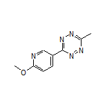 3-(6-Methoxypyridin-3-yl)-6-methyl-1,2,4,5-tetrazine