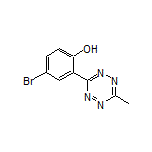 4-Bromo-2-(6-methyl-1,2,4,5-tetrazin-3-yl)phenol