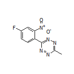 3-(4-Fluoro-2-nitrophenyl)-6-methyl-1,2,4,5-tetrazine