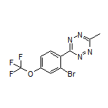 3-[2-Bromo-4-(trifluoromethoxy)phenyl]-6-methyl-1,2,4,5-tetrazine