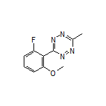3-(2-Fluoro-6-methoxyphenyl)-6-methyl-1,2,4,5-tetrazine