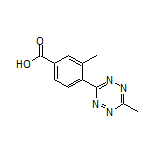 3-Methyl-4-(6-methyl-1,2,4,5-tetrazin-3-yl)benzoic Acid