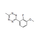 3-(2-Fluoro-3-methoxyphenyl)-6-methyl-1,2,4,5-tetrazine