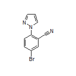 5-Bromo-2-(1H-pyrazol-1-yl)benzonitrile