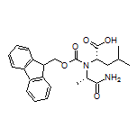 (S)-2-[Fmoc-[(S)-1-amino-1-oxo-2-propyl]amino]-4-methylpentanoic Acid