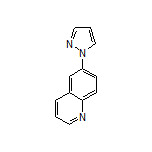 6-(1H-Pyrazol-1-yl)quinoline