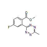 Methyl 4-Fluoro-2-(6-methyl-1,2,4,5-tetrazin-3-yl)benzoate