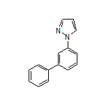 1-(3-Biphenylyl)-1H-pyrazole