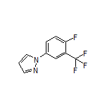1-[4-Fluoro-3-(trifluoromethyl)phenyl]-1H-pyrazole