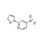 4-Nitro-2-(1H-pyrazol-1-yl)pyridine