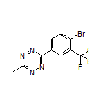 3-[4-Bromo-3-(trifluoromethyl)phenyl]-6-methyl-1,2,4,5-tetrazine