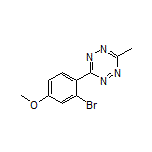 3-(2-Bromo-4-methoxyphenyl)-6-methyl-1,2,4,5-tetrazine