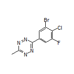 3-(3-Bromo-4-chloro-5-fluorophenyl)-6-methyl-1,2,4,5-tetrazine