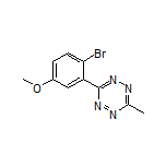 3-(2-Bromo-5-methoxyphenyl)-6-methyl-1,2,4,5-tetrazine