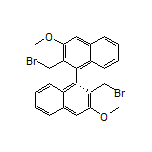 (S)-2,2’-Bis(bromomethyl)-3,3’-dimethoxy-1,1’-binaphthalene