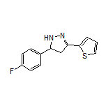 5-(4-Fluorophenyl)-3-(thiophen-2-yl)-4,5-dihydro-1H-pyrazole