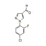 1-(4-Chloro-2-fluorophenyl)-1H-pyrazole-4-carbaldehyde