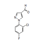 1-(2-Chloro-4-fluorophenyl)-1H-pyrazole-4-carbaldehyde