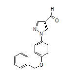 1-[4-(Benzyloxy)phenyl]-1H-pyrazole-4-carbaldehyde