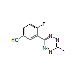 4-Fluoro-3-(6-methyl-1,2,4,5-tetrazin-3-yl)phenol