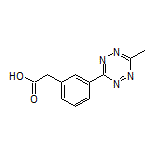 3-(6-Methyl-1,2,4,5-tetrazin-3-yl)phenylacetic Acid