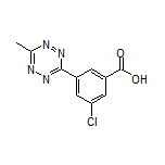3-Chloro-5-(6-methyl-1,2,4,5-tetrazin-3-yl)benzoic Acid