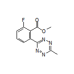 Methyl 2-Fluoro-6-(6-methyl-1,2,4,5-tetrazin-3-yl)benzoate