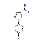 1-(6-Chloropyridazin-3-yl)-1H-pyrazole-4-carbaldehyde