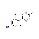 3-(4-Chloro-2,6-difluorophenyl)-6-methyl-1,2,4,5-tetrazine