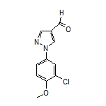1-(3-Chloro-4-methoxyphenyl)-1H-pyrazole-4-carbaldehyde