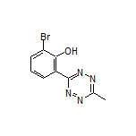 2-Bromo-6-(6-methyl-1,2,4,5-tetrazin-3-yl)phenol