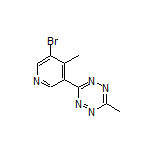 3-(5-Bromo-4-methylpyridin-3-yl)-6-methyl-1,2,4,5-tetrazine