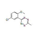 3-(5-Chloro-2-methoxyphenyl)-6-methyl-1,2,4,5-tetrazine