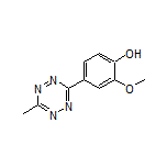 2-Methoxy-4-(6-methyl-1,2,4,5-tetrazin-3-yl)phenol