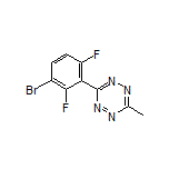 3-(3-Bromo-2,6-difluorophenyl)-6-methyl-1,2,4,5-tetrazine