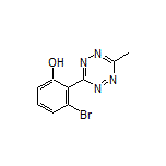 3-Bromo-2-(6-methyl-1,2,4,5-tetrazin-3-yl)phenol