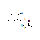 3-(2-Chloro-5-methylphenyl)-6-methyl-1,2,4,5-tetrazine