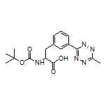 2-(Boc-amino)-3-[3-(6-methyl-1,2,4,5-tetrazin-3-yl)phenyl]propanoic Acid