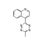 4-(6-Methyl-1,2,4,5-tetrazin-3-yl)quinoline