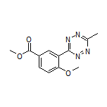 Methyl 4-Methoxy-3-(6-methyl-1,2,4,5-tetrazin-3-yl)benzoate