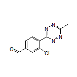3-Chloro-4-(6-methyl-1,2,4,5-tetrazin-3-yl)benzaldehyde
