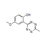 4-Methoxy-2-(6-methyl-1,2,4,5-tetrazin-3-yl)phenol