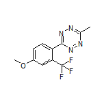3-[4-Methoxy-2-(trifluoromethyl)phenyl]-6-methyl-1,2,4,5-tetrazine