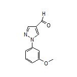 1-(3-Methoxyphenyl)-1H-pyrazole-4-carbaldehyde